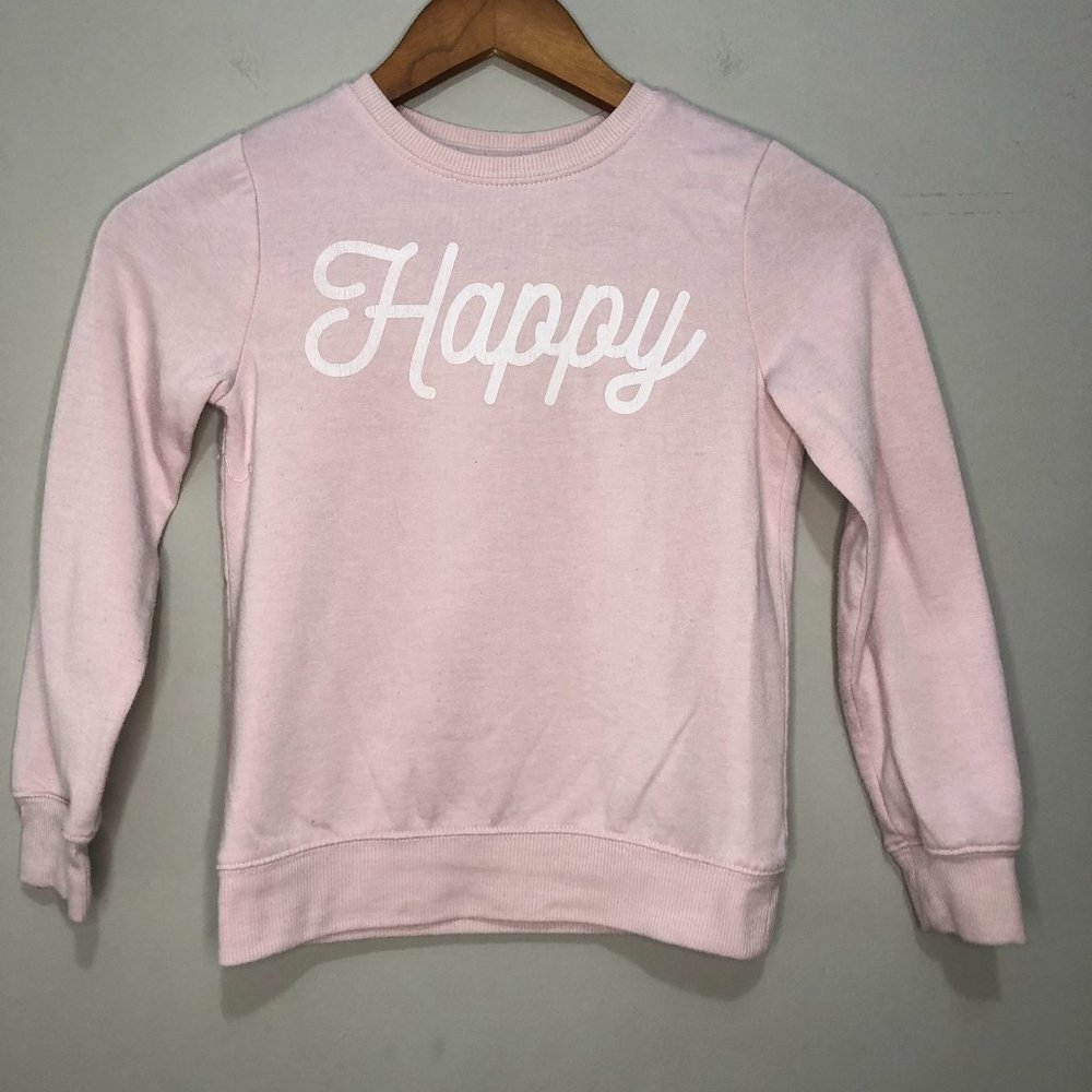 L.O.L Vintage Girls Size S Crew Neck Long Sleeve Sweatshirt Pink
